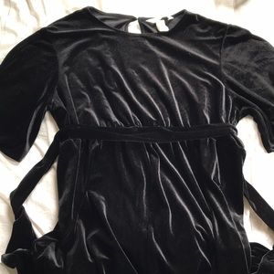 H&M Velour Maternity Jumpsuit